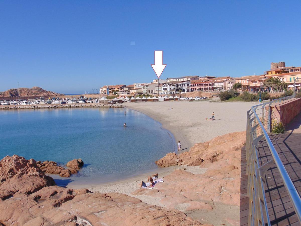Fronte Mare Attico Indipendente Ed Esclusivo Con Terrazza Panoramica Apartment Isola Rossa Luaran gambar